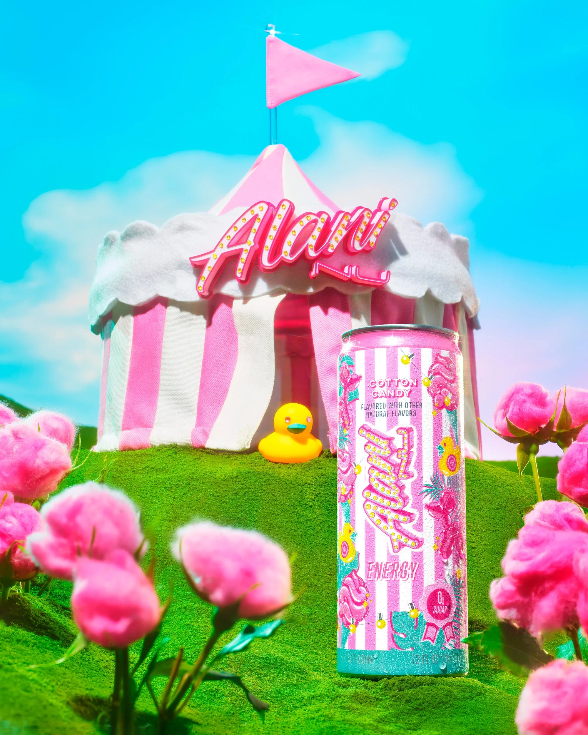 Alani Nu Featured Energy Drink - Cotton Candy - Image 5