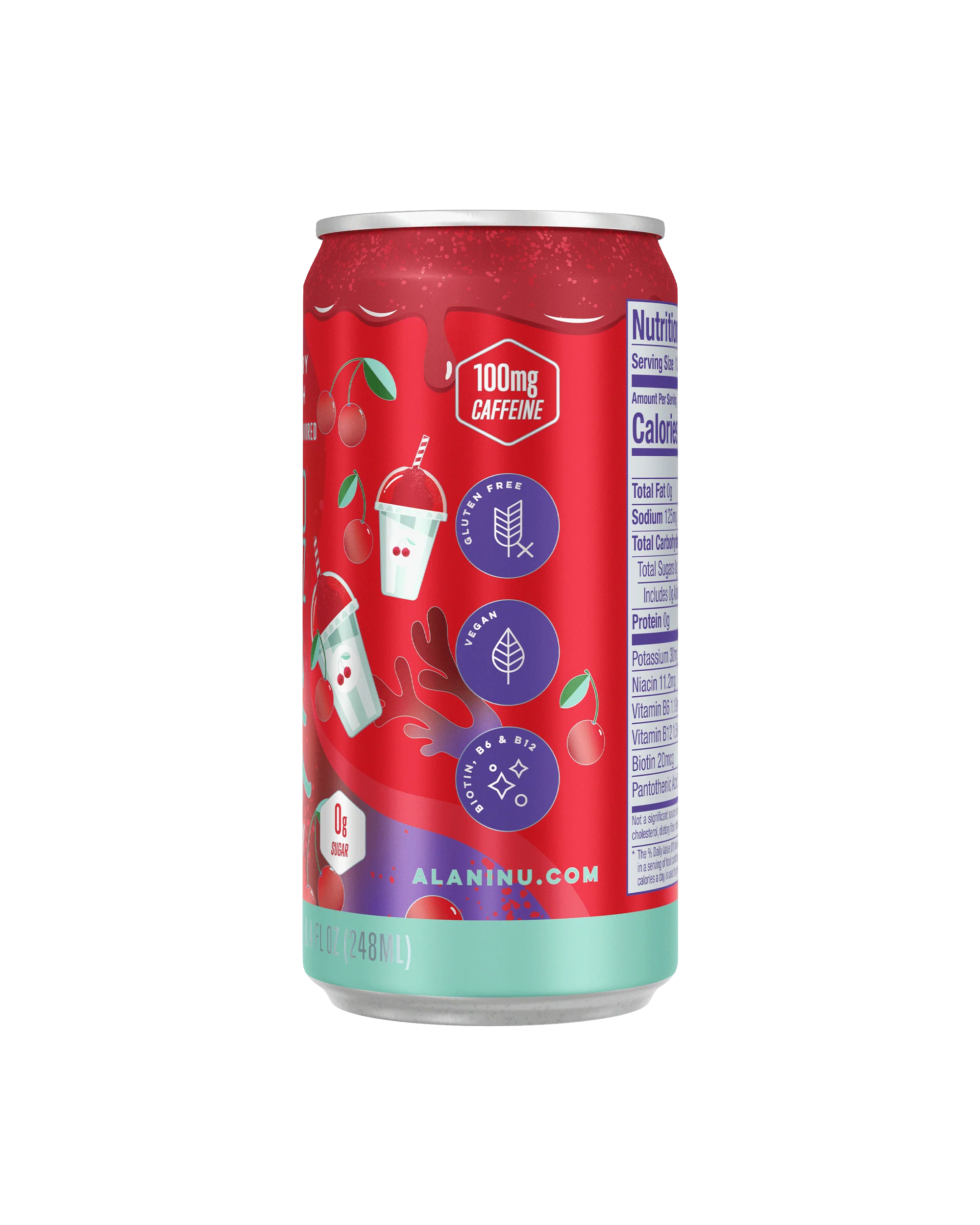 Alani Nu Featured Mini Energy - Cherry Slush - Image 5