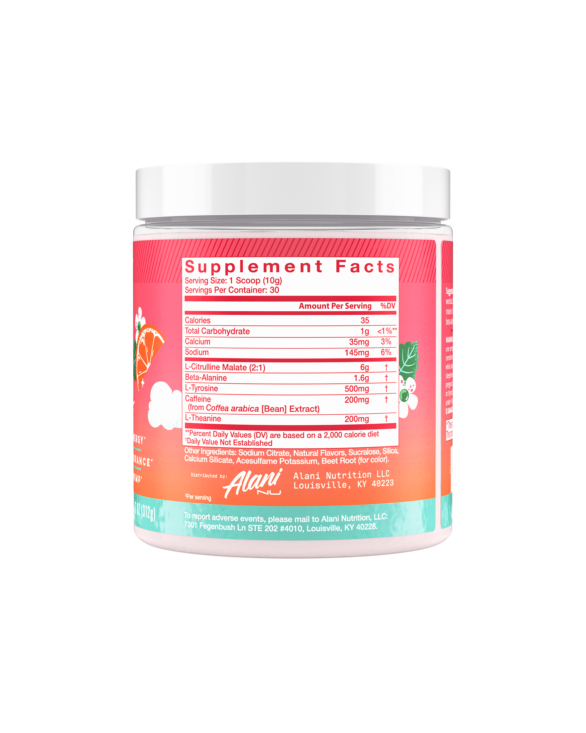 Alani Nu Featured pre-workout - strawberry sunrise - Image 2
