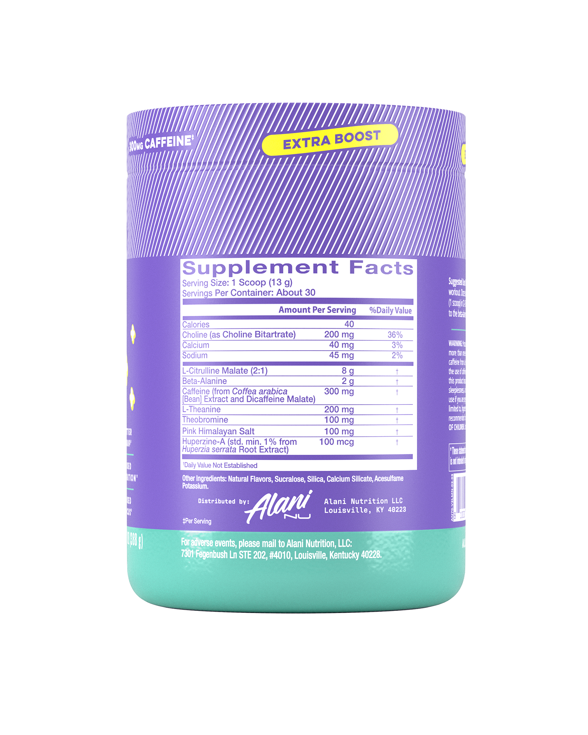 Alani Nu Featured pre-workout+ - frozen lemonade - Image 2