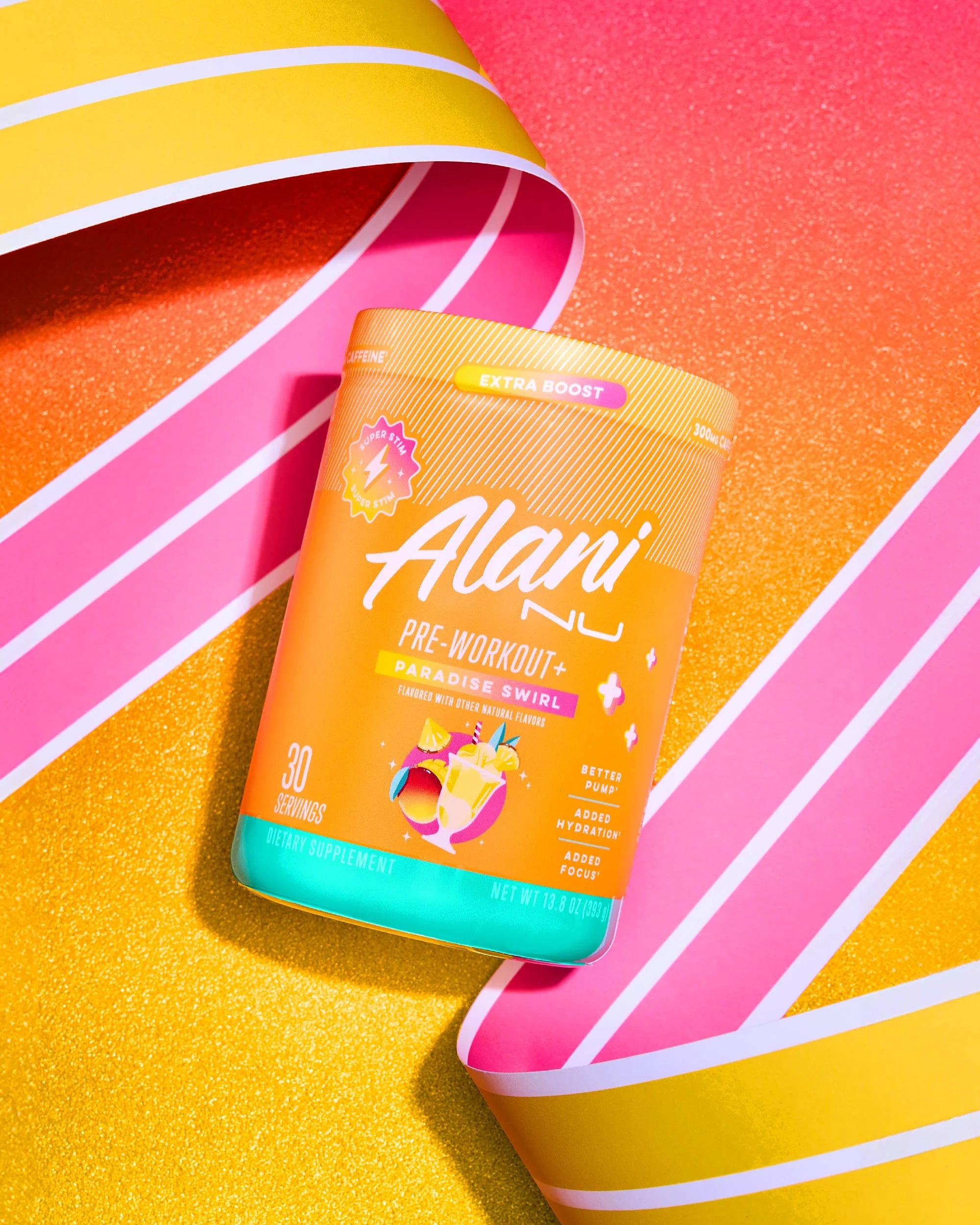 Alani Nu Featured Pre-Workout+ - Paradise Swirl - Image 2