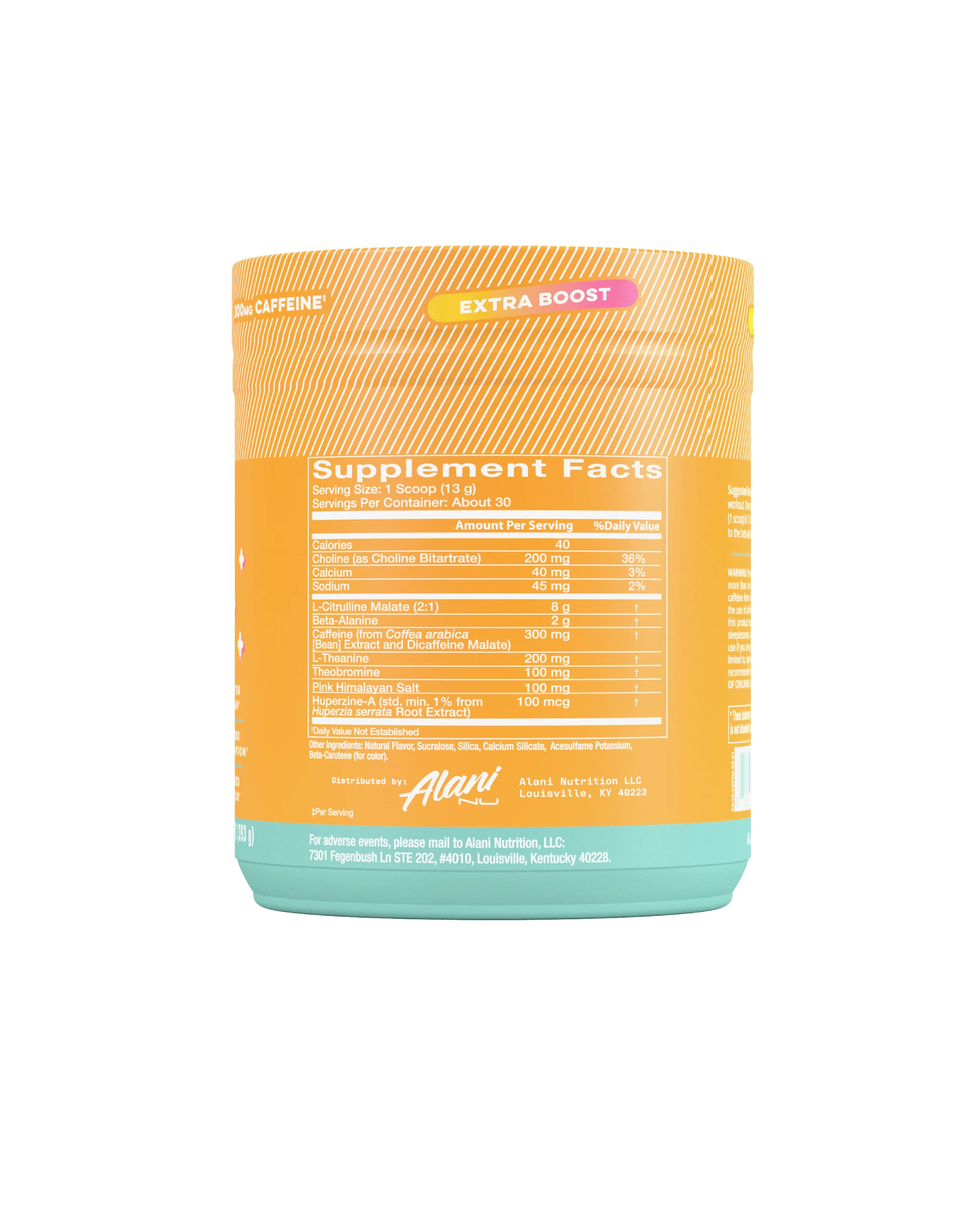Alani Nu Featured Pre-Workout+ - Paradise Swirl - Image 6