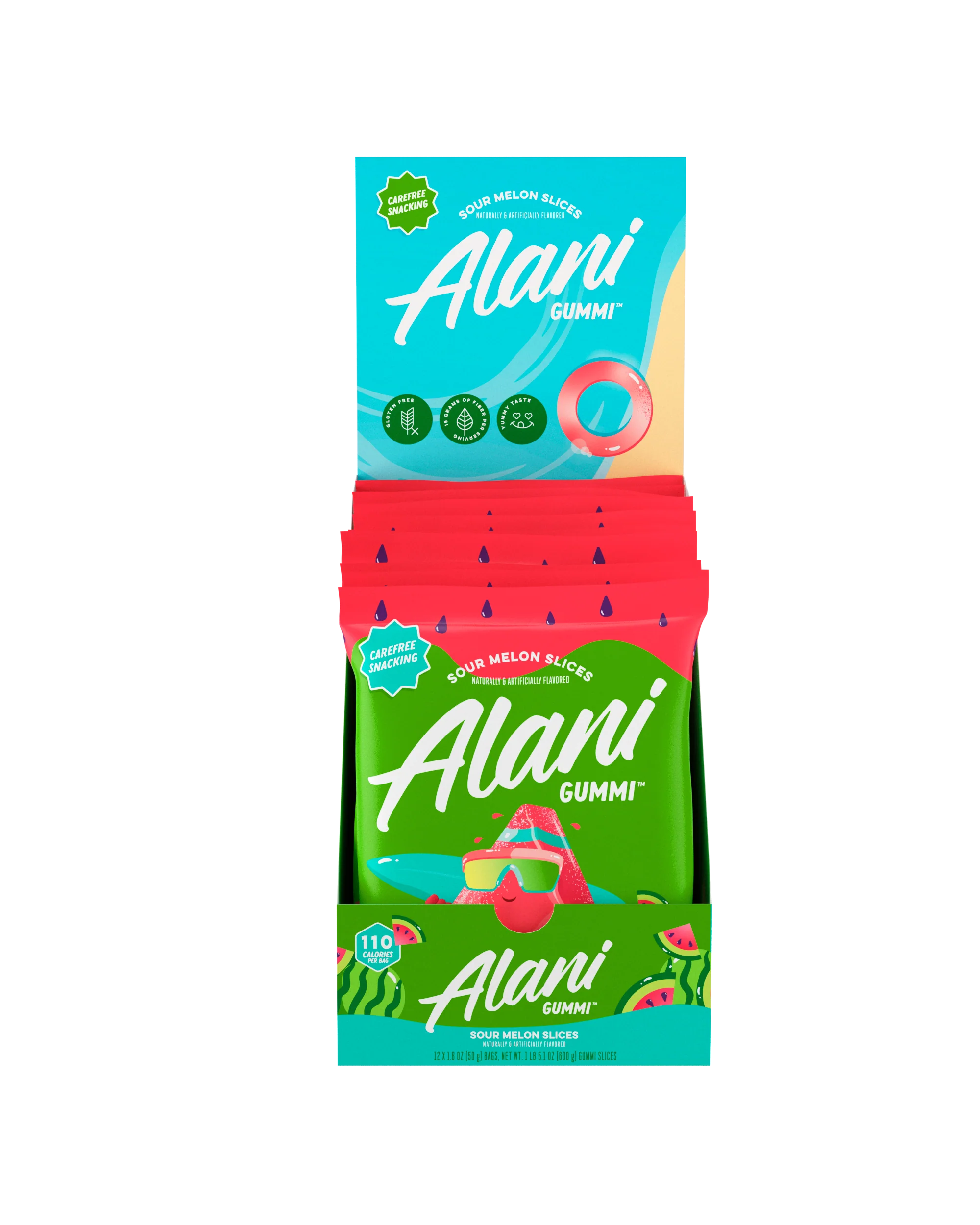 Alani Nu Featured Gummi - Sour Melon Slices - Image 6