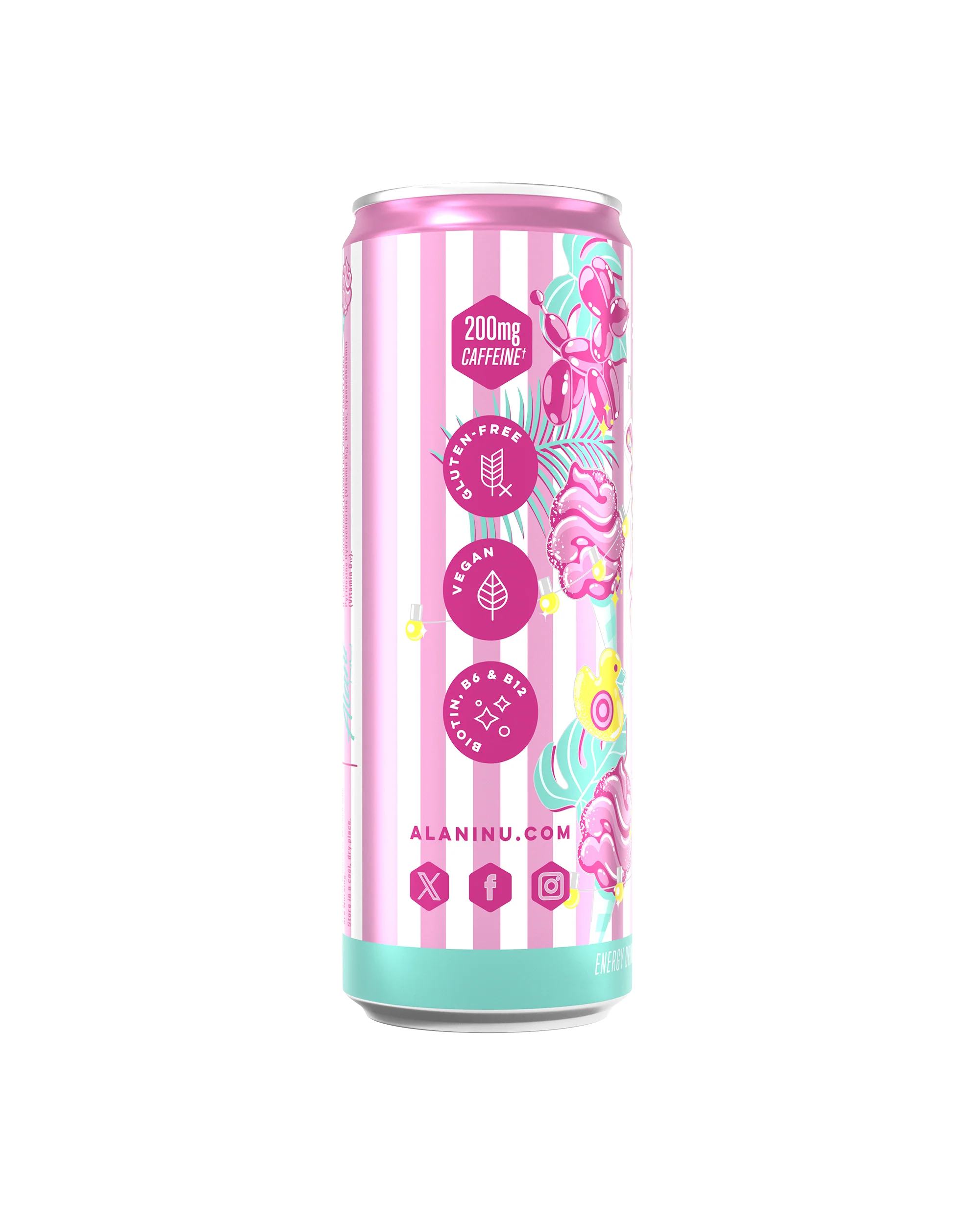 Alani Nu Featured Energy Drink - Cotton Candy - Image 7