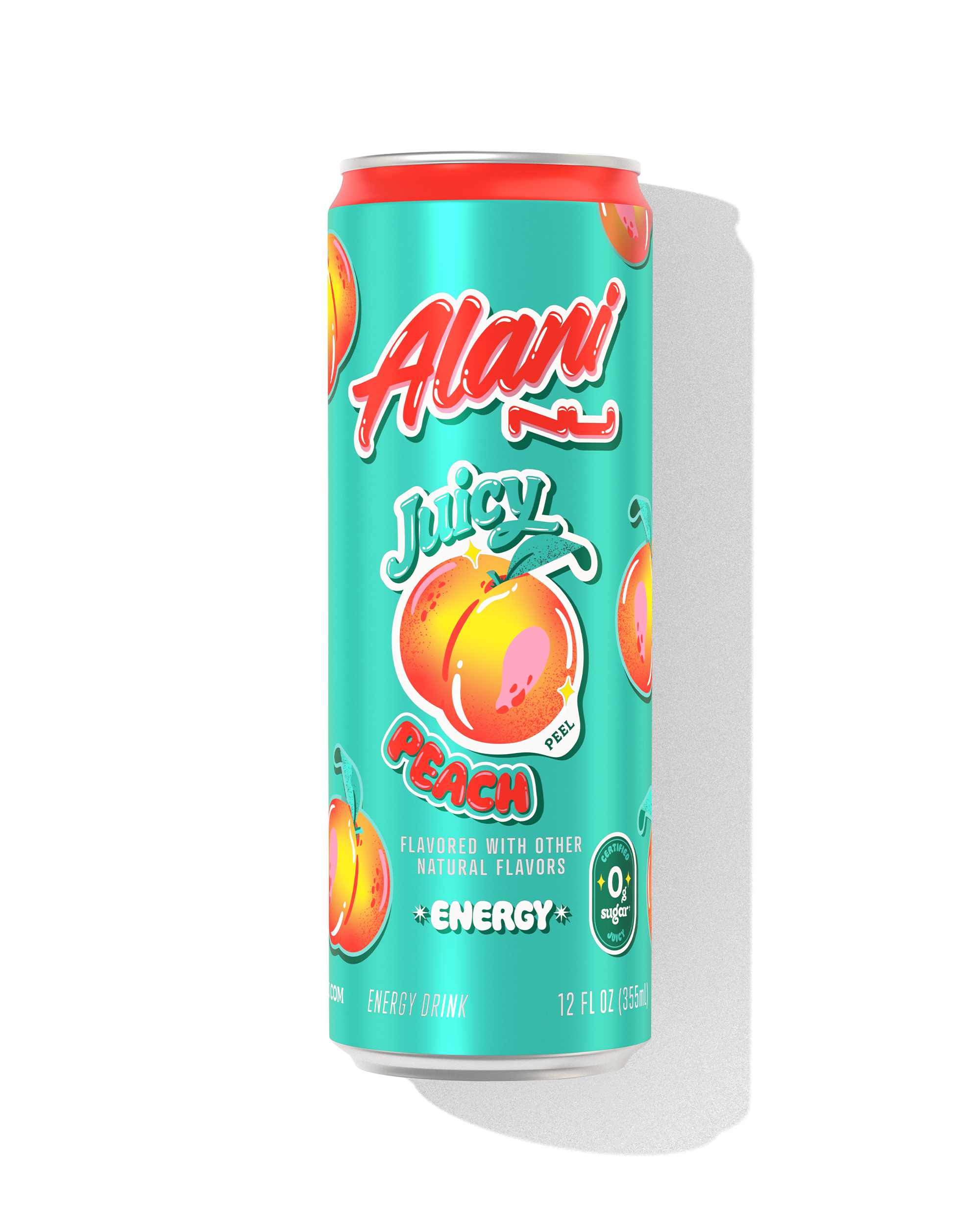 Alani Nu Featured energy drink - juicy peach